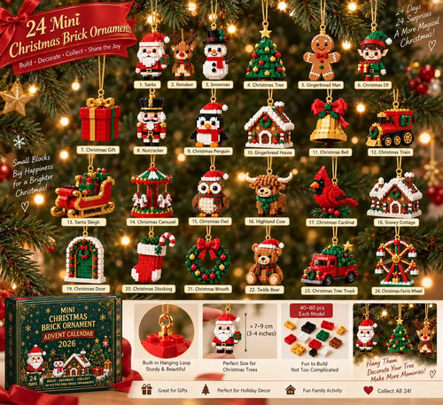 All 24 ornament designs