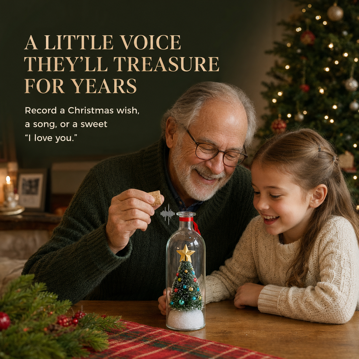 A little voice they will treasure for years