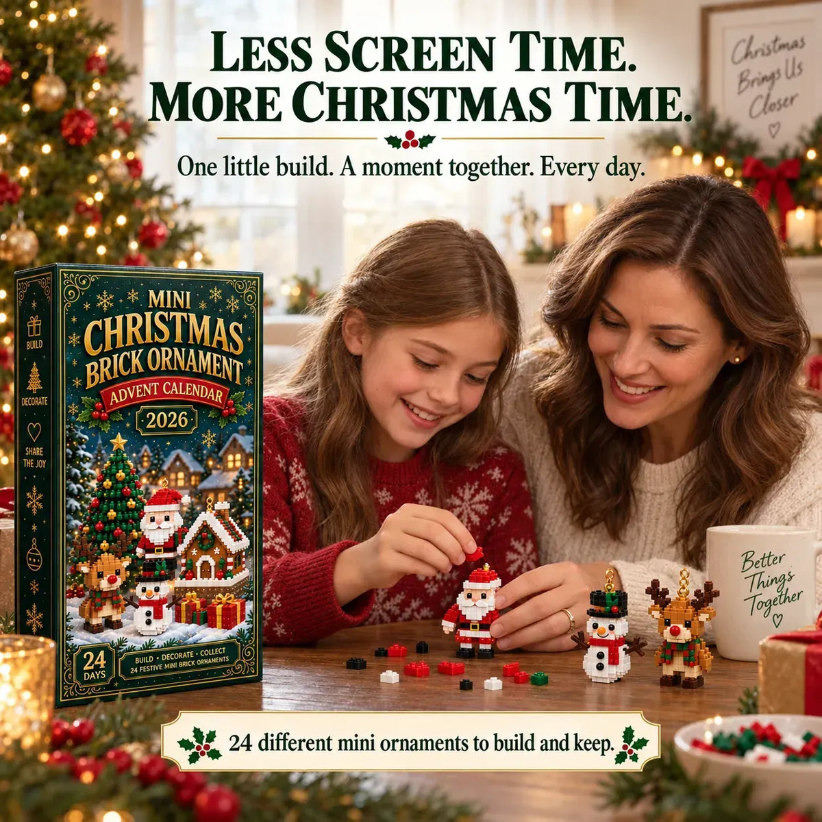 Less screen time, more Christmas time